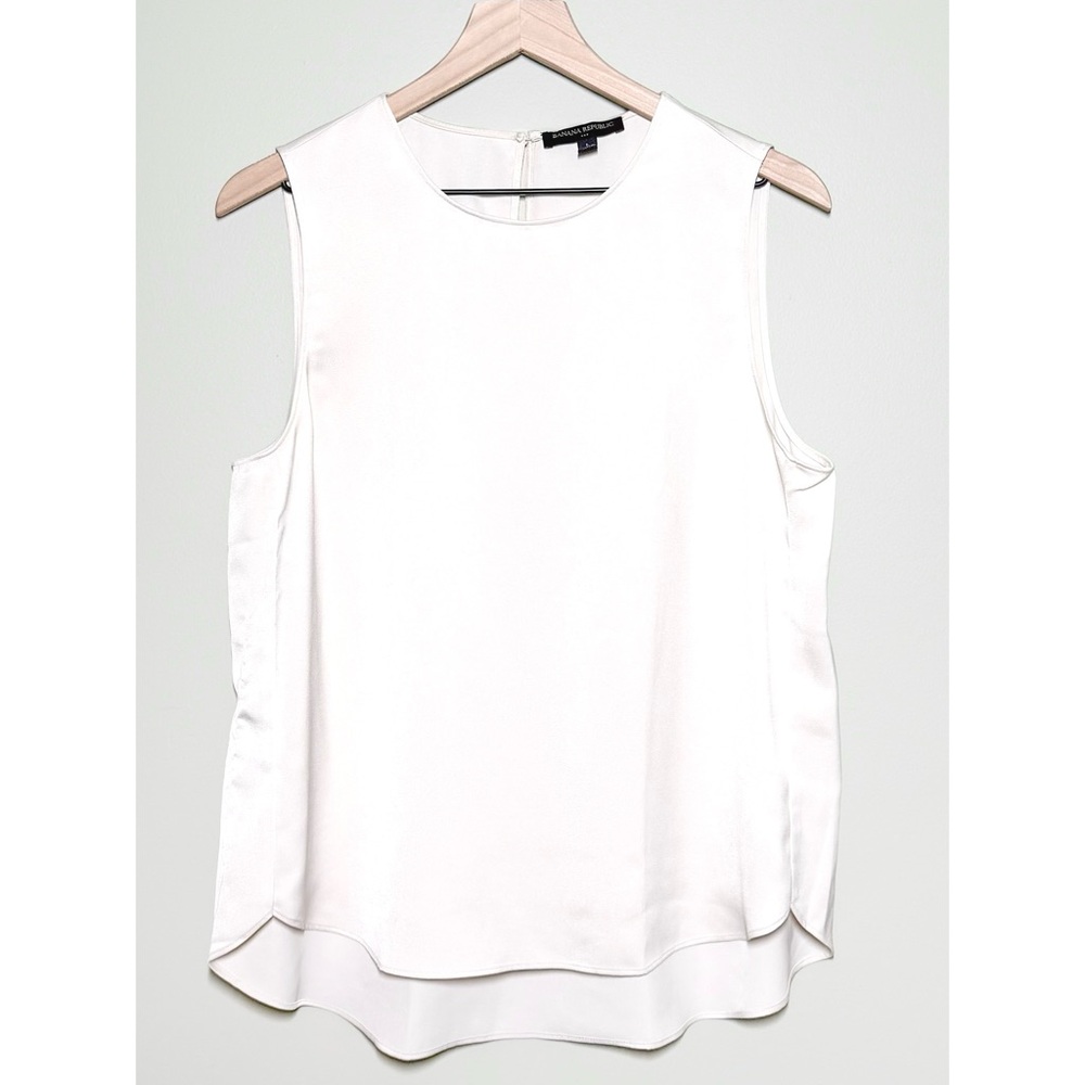 Banana Republic Sleeveless Blouse Top Women’s Size Large